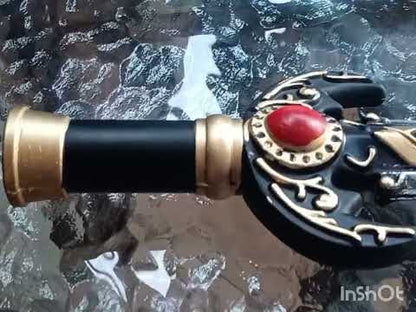Medieval Ornamental Dagger – PU Foam Cosplay Prop – 1:1 Scale 33 cm Plastic Toy