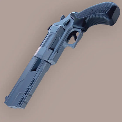 Alien Rogue Incursion Sci-Fi Revolver – 3D Printed Plastic Toy - Cosplay Prop – 1:1 Scale