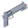 P4 Senator Revolver - 3d Printed Plastic Toy - Helldivers Cosplay Prop 1:1 Scale