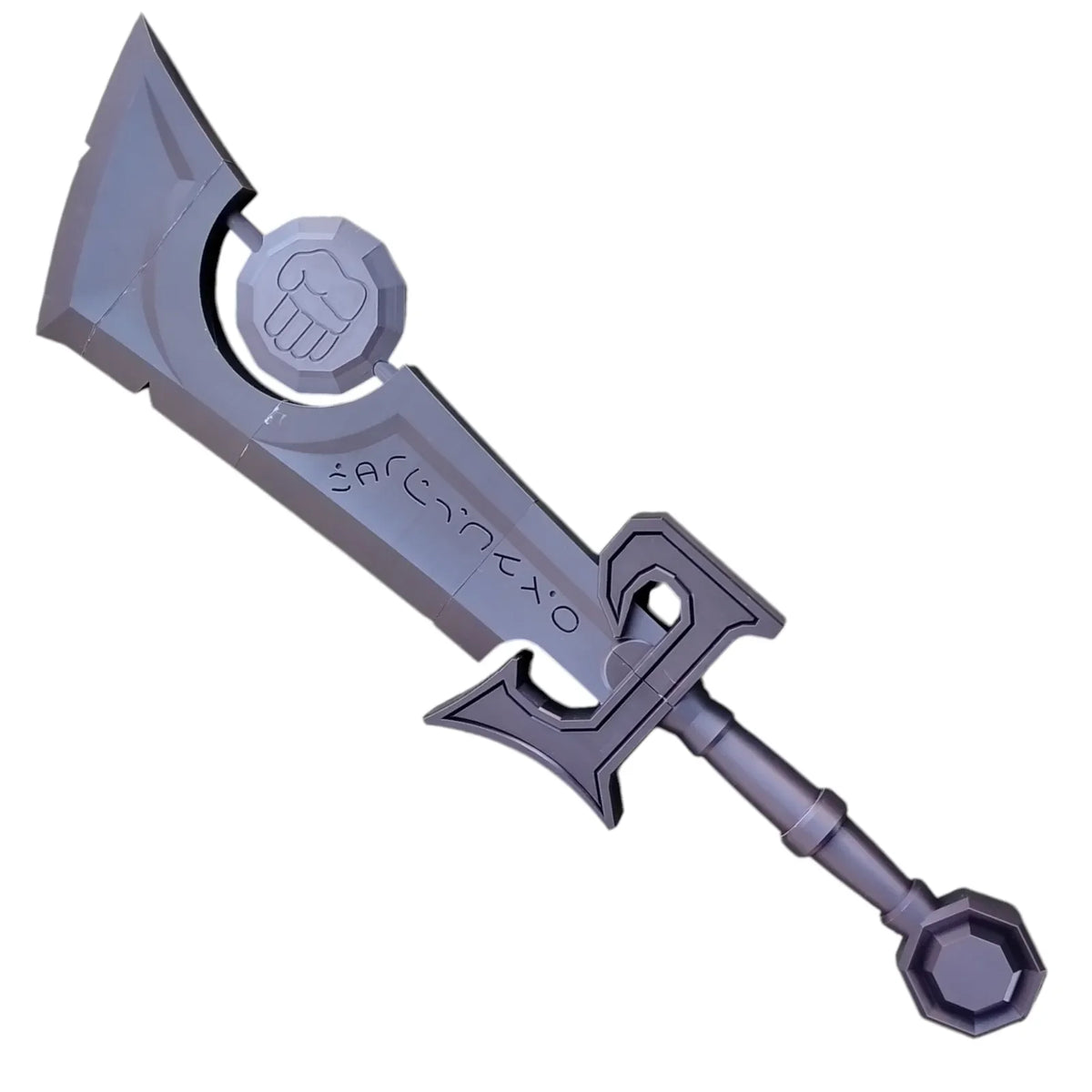 WoW Ashbringer Axe 1:1 Scale 120cm – 3D Printed Cosplay Prop – Plastic Toy