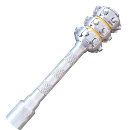 Hell Diver Thermite Grenade | 3D Printed Silver & Yellow Cosplay Prop 1:1 Scale