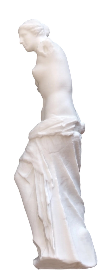 Venus de Milo – Detailed 3D Printed Statue – White PLA – 15 cm Replica