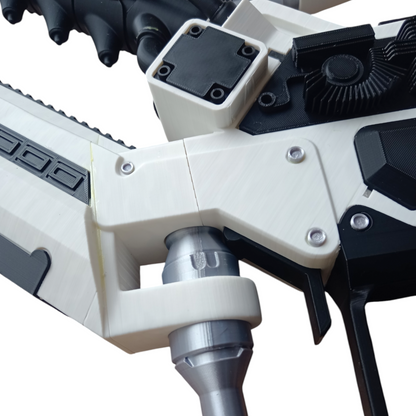 District 9 ARC Gun (Mulcher) – 3D Printed Movie Prop – 1:1 Scale Plastic Toy