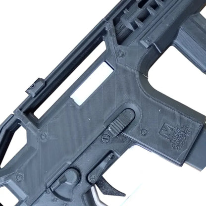 M221 Saratoga SMG - 3D Printed Cyberpunk 2077 Cosplay Prop 1:1 Scale Plastic Toy