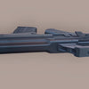 Fazertron - 3d Printed Far Cry : Blood Dragon Cosplay Prop 1:1 Scale
