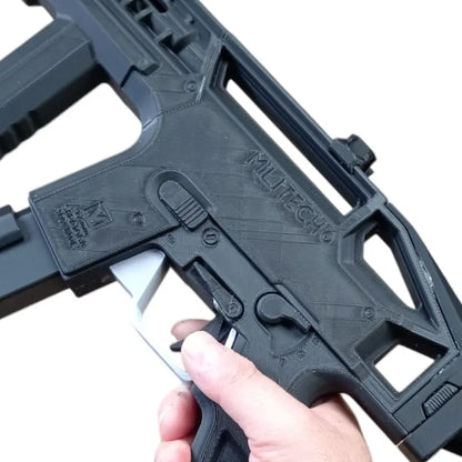 M221 Saratoga SMG - 3D Printed Cyberpunk 2077 Cosplay Prop 1:1 Scale Plastic Toy