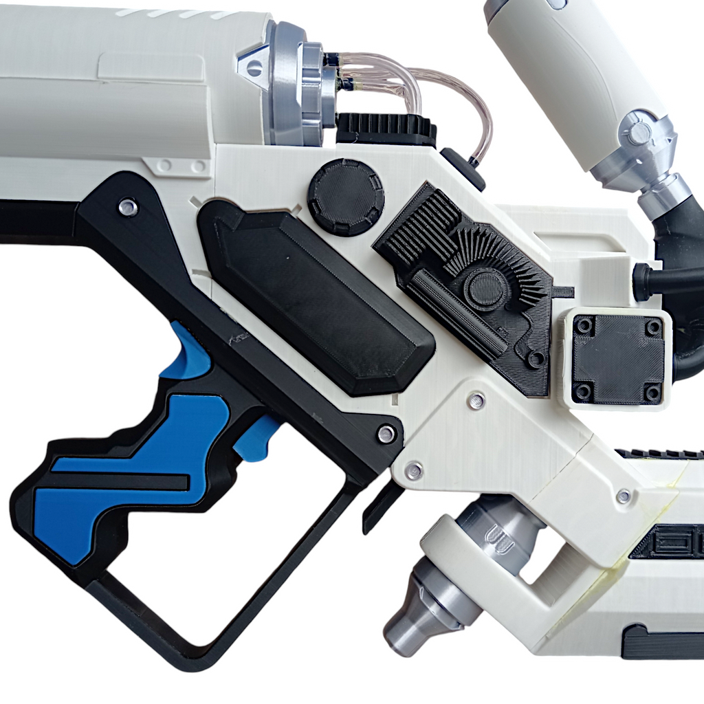 District 9 ARC Gun (Mulcher) – 3D Printed Movie Prop – 1:1 Scale Plastic Toy