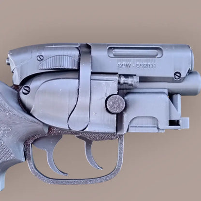 Snubnose Blaster - Blade Runner 3D Printed Cosplay Movie Prop – 1:1 Scale Plastic Toy
