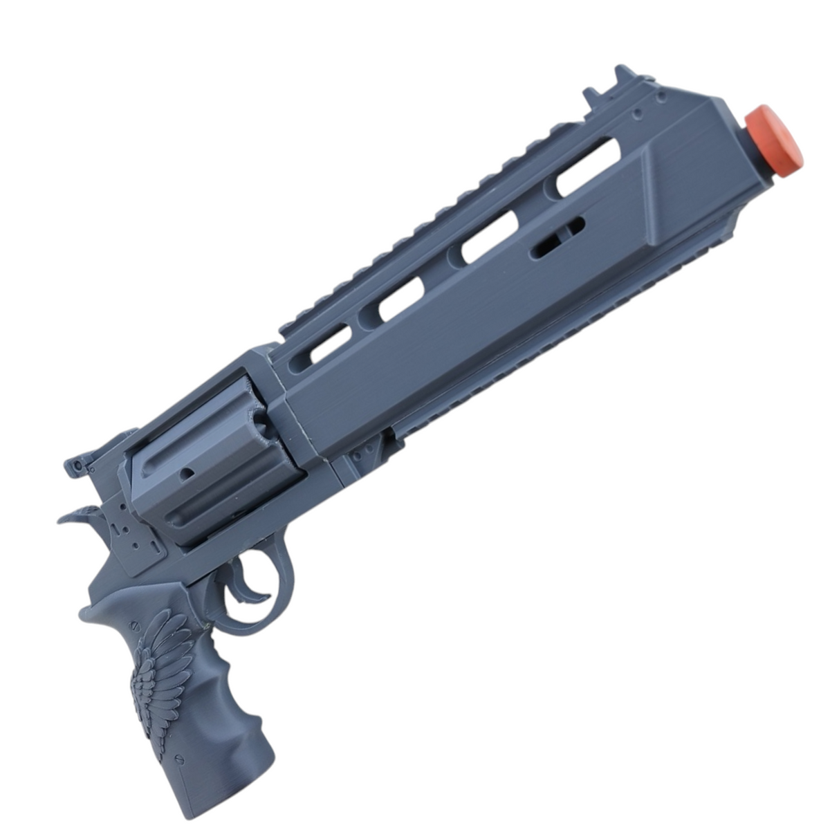 Resident Evil Requiem Revolver – 3D Printed Cosplay Prop – 1:1 Scale Plastic Toy
