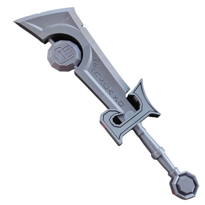 WoW Ashbringer Axe 1:1 Scale 120cm – 3D Printed Cosplay Prop – Plastic Toy
