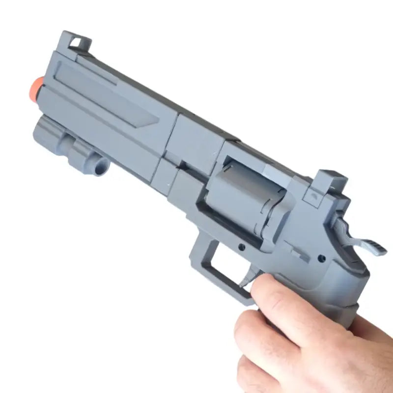P4 Senator Revolver - 3d Printed Plastic Toy - Helldivers Cosplay Prop 1:1 Scale