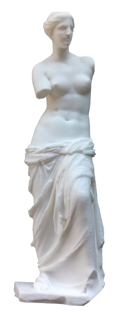 Venus de Milo – Detailed 3D Printed Statue – White PLA – 15 cm Replica