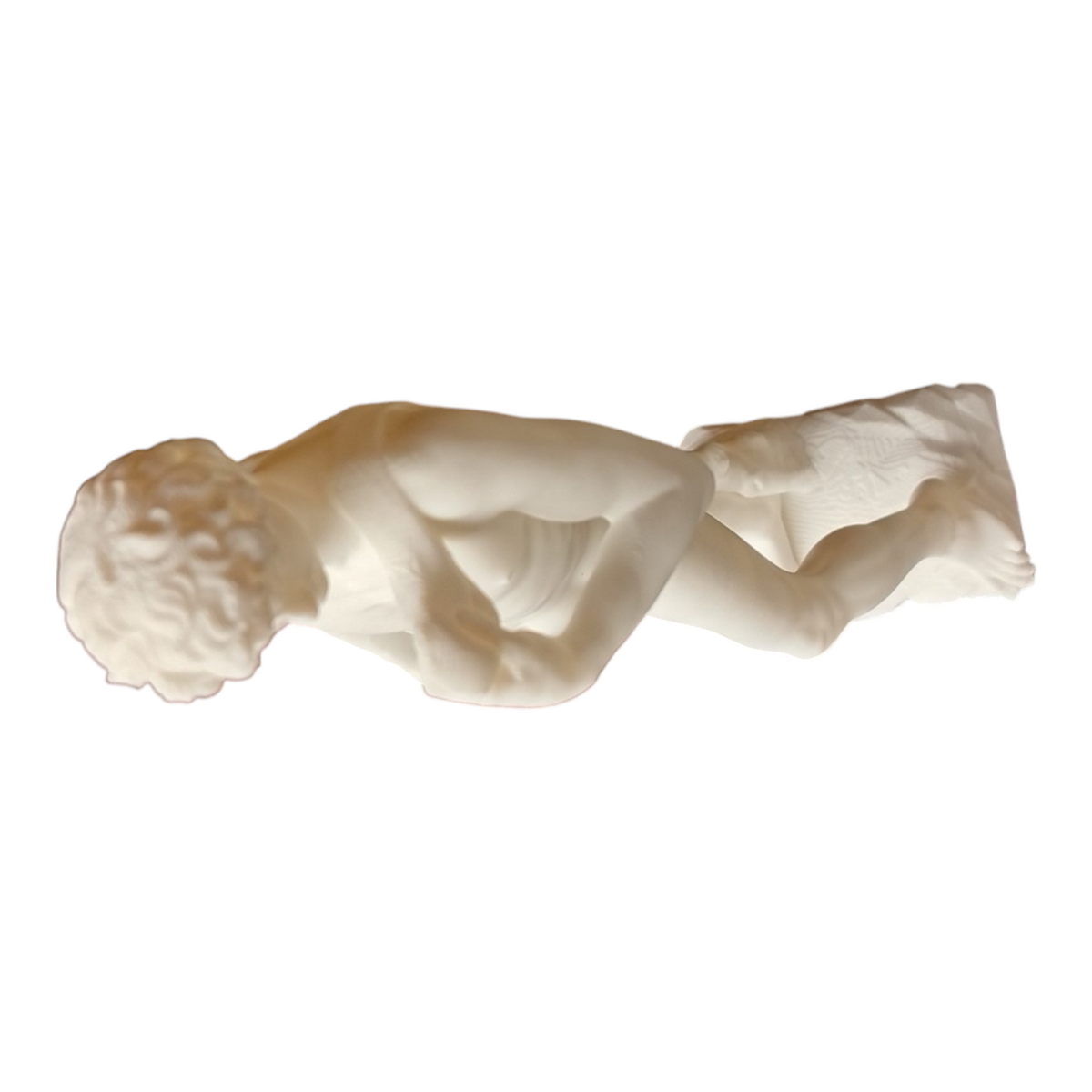 3D Printed David Statue – 20cm White PLA Replica – Renaissance Art Sculpture