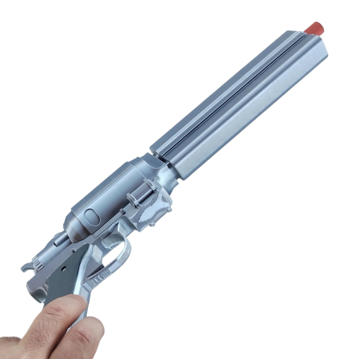 Anvil Handcannon Toy Pistol – 3D Printed ARC Raiders Cosplay Prop – 1:1 Scale