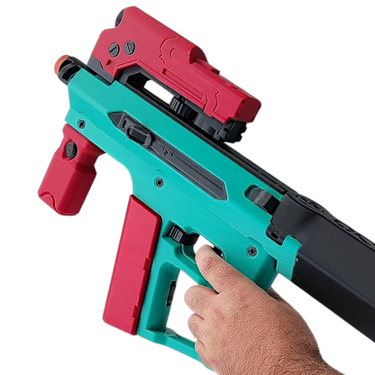 Arasaka TKI-20 Shingen – Cyberpunk 2077 – 3D Printed Cosplay Prop – 1:1 Scale