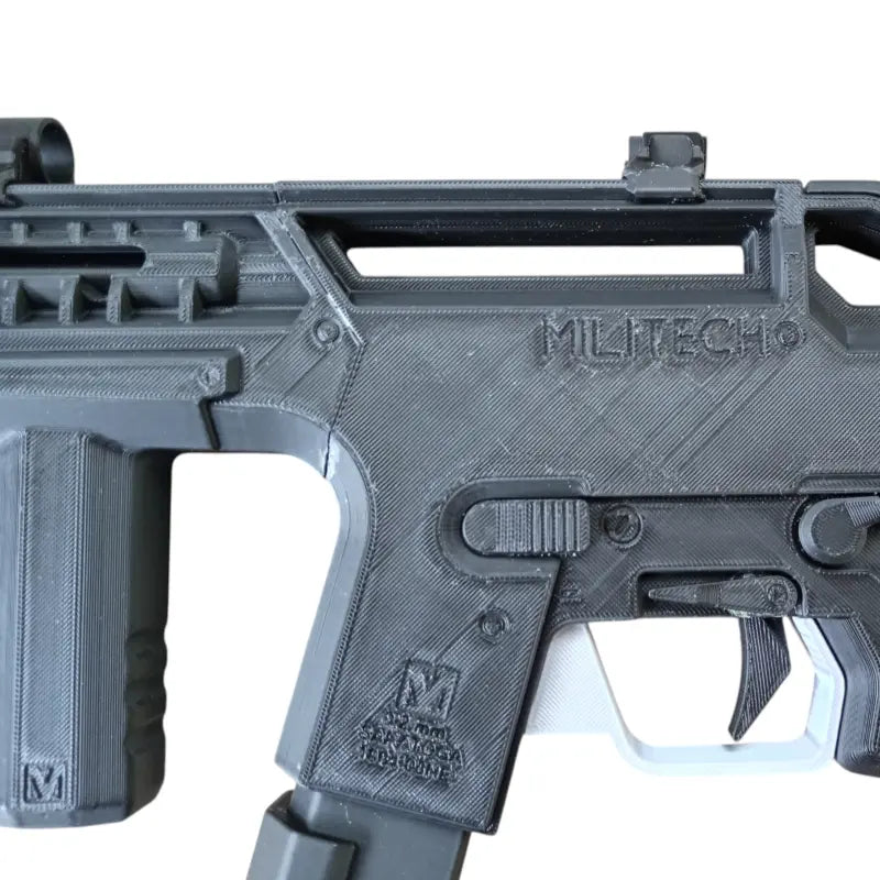 M221 Saratoga SMG - 3D Printed Cyberpunk 2077 Cosplay Prop 1:1 Scale Plastic Toy