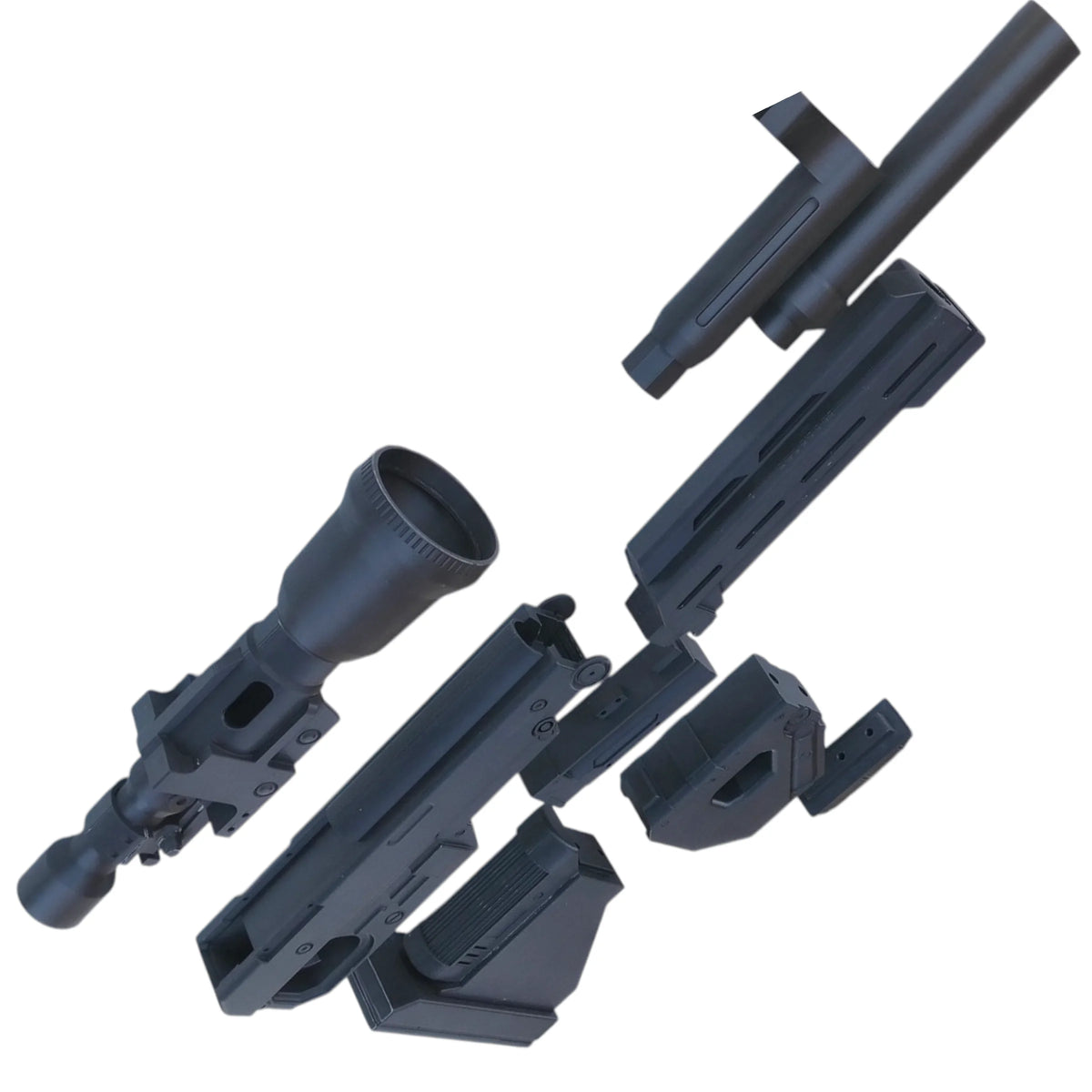 IQA-11 Blaster Plastic Toy – 3D Printed Star Wars Cosplay Prop 1:1 Scale DIY Kit