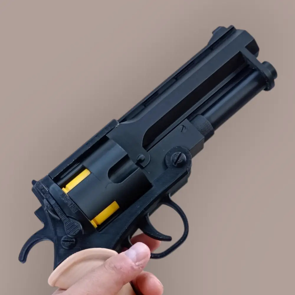 The Samaritan Revolver - Hellboy Movie Prop 3d Printed Cosplay 1:1 Scale Plastic Toy