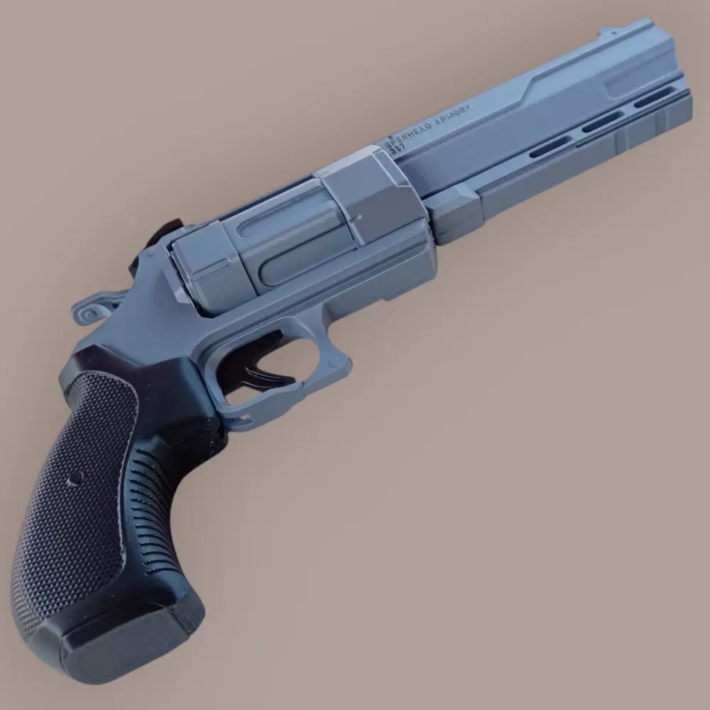 Alien Rogue Incursion Sci-Fi Revolver – 3D Printed Plastic Toy - Cosplay Prop – 1:1 Scale