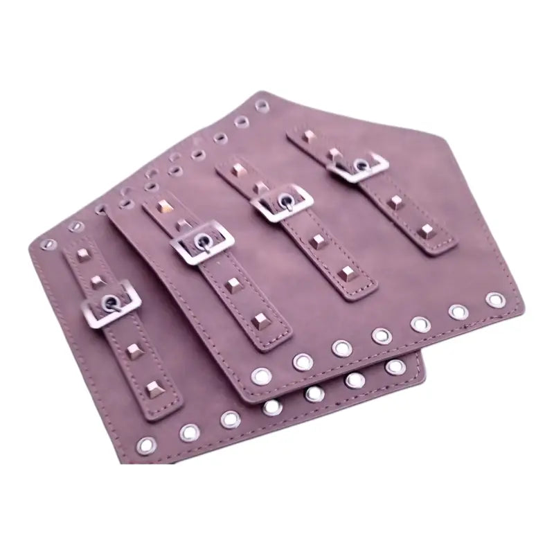 Medieval Wrist Cuffs - Faux Leather & PU – Fantasy Costume Anime Cosplay Prop