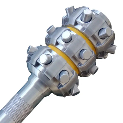 Hell Diver Thermite Grenade | 3D Printed Silver & Yellow Cosplay Prop 1:1 Scale