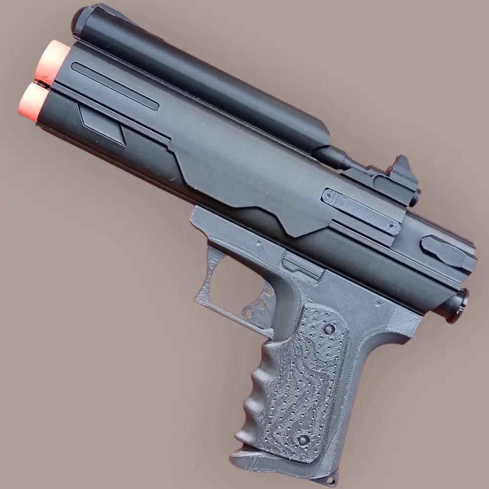 Pulse Pistol A1 - 3d Printed Starship Troopers Extermination Cosplay Prop 1:1 Scale- Plastic Toy