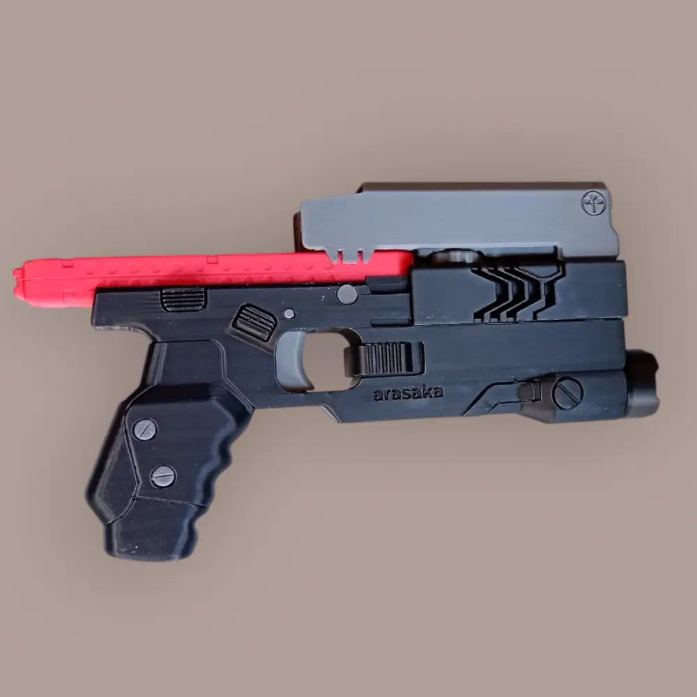 Skippy The Gun - 3D Printed Cyberpunk 2077 Cosplay Prop 1:1 Scale Plastic Toy