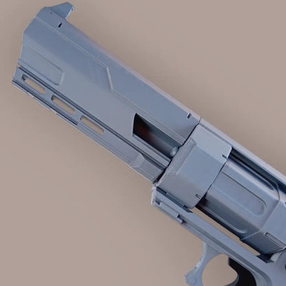 Alien Rogue Incursion Sci-Fi Revolver – 3D Printed Plastic Toy - Cosplay Prop – 1:1 Scale