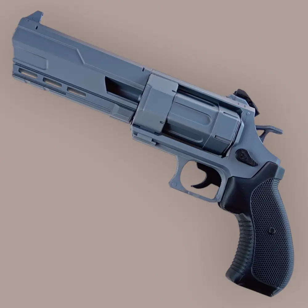 Alien Rogue Incursion Sci-Fi Revolver – 3D Printed Plastic Toy - Cosplay Prop – 1:1 Scale