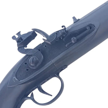 Flintlock Gun 3D Printed Plastic Toy Cosplay Prop – 1:1 Scale