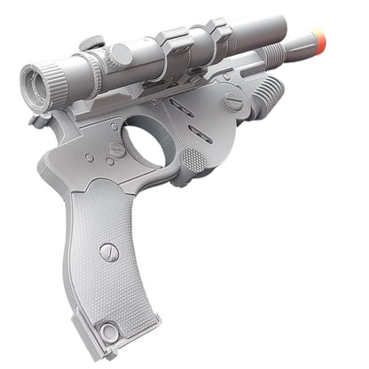 The Mandalorian's IB-94 Blaster Pistol – 3D Printed Star Wars Cosplay Prop – 1:1 Plastic Toy