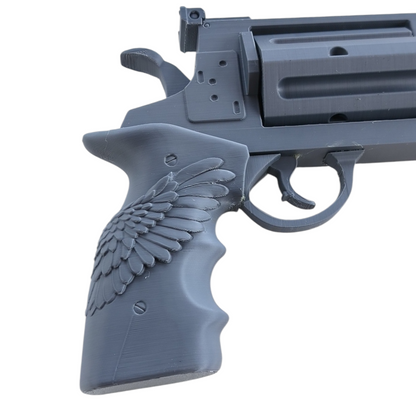 Resident Evil Requiem Revolver – 3D Printed Cosplay Prop – 1:1 Scale Plastic Toy