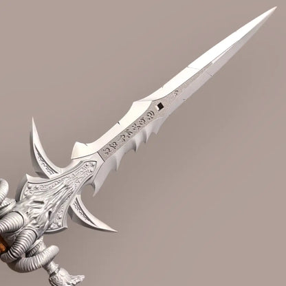 Frostmourne – 3D Printed Plastic Toy WoW Cosplay Prop – 1:1 Scale