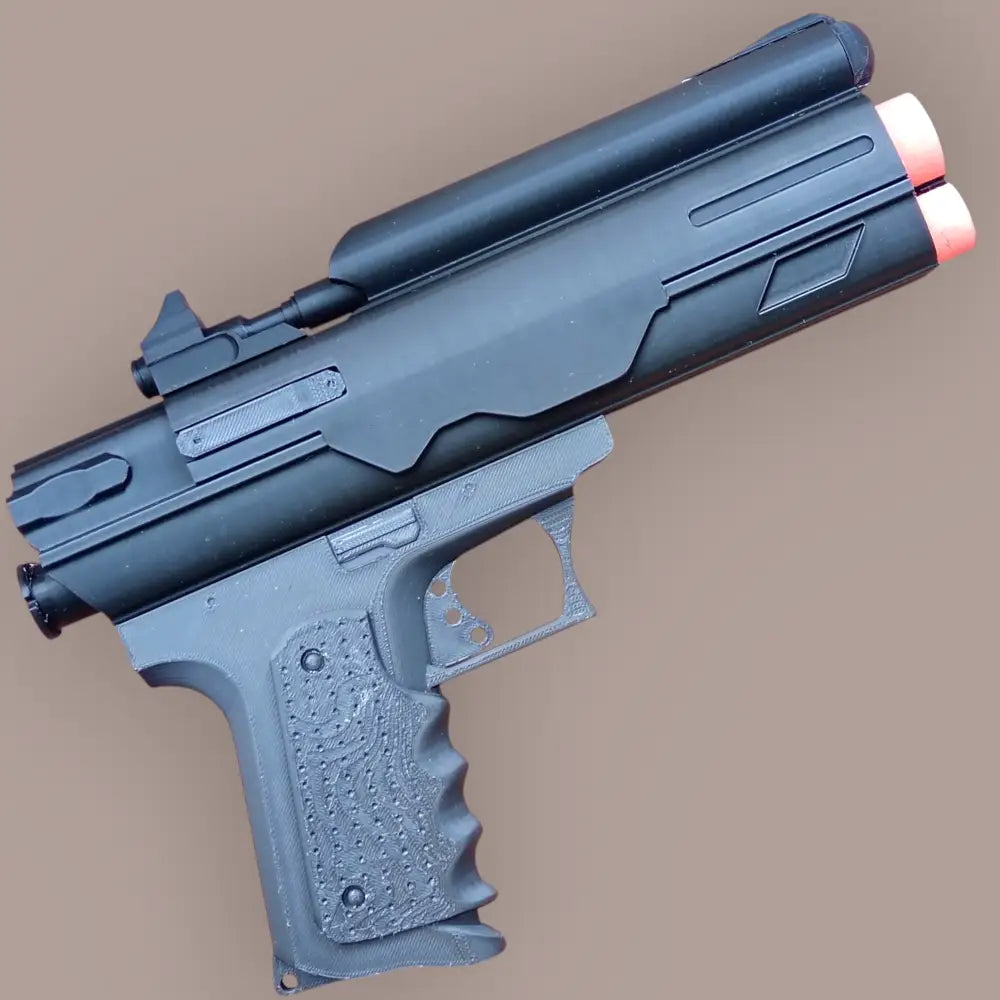 Pulse Pistol A1 - 3d Printed Starship Troopers Extermination Cosplay Prop 1:1 Scale- Plastic Toy