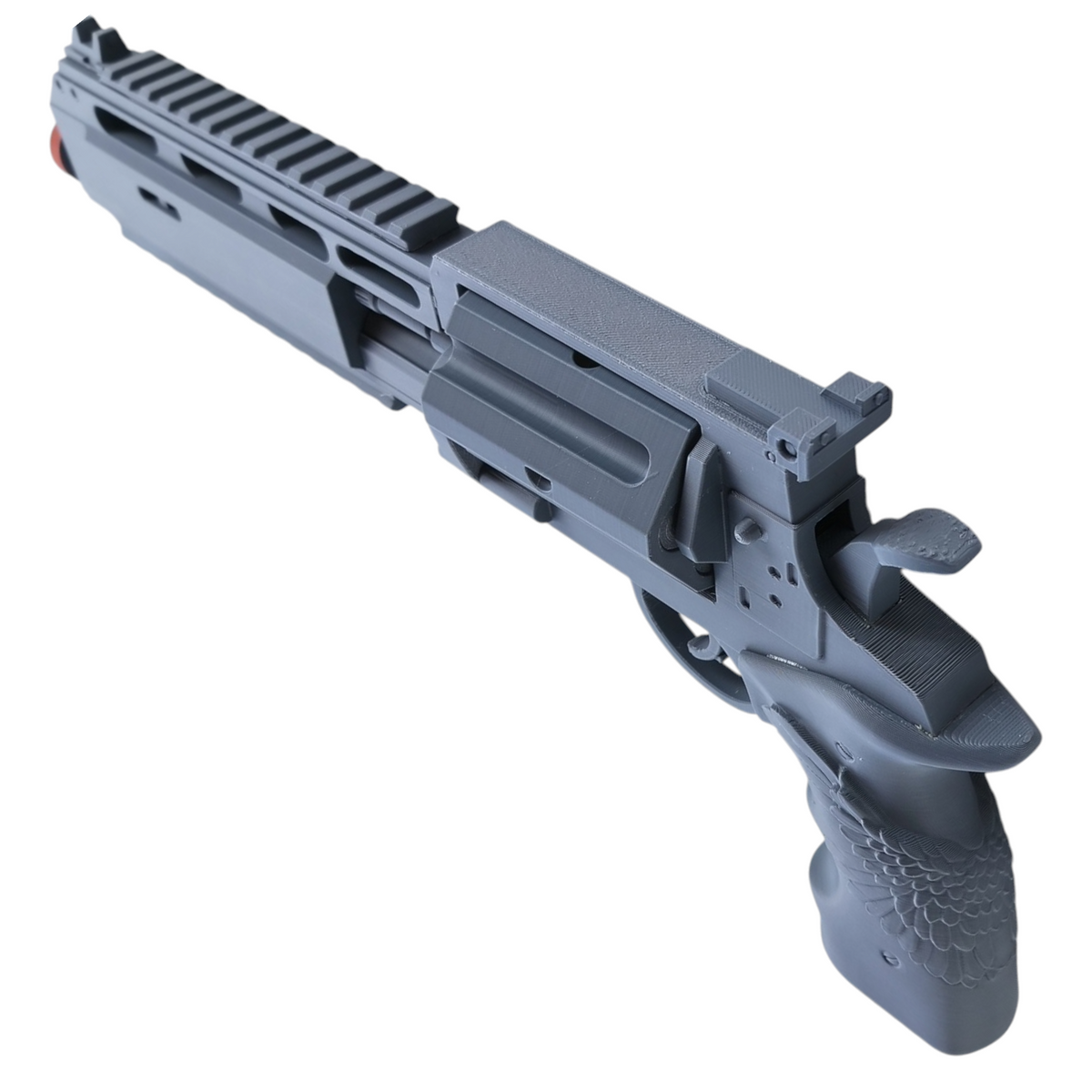 Resident Evil Requiem Revolver – 3D Printed Cosplay Prop – 1:1 Scale Plastic Toy