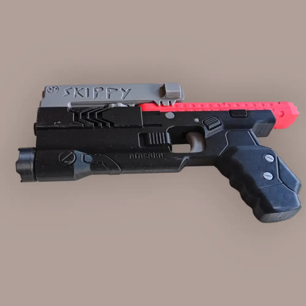 Skippy The Gun - 3D Printed Cyberpunk 2077 Cosplay Prop 1:1 Scale Plastic Toy