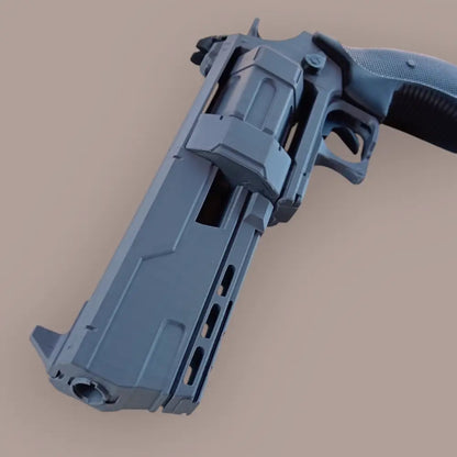 Alien Rogue Incursion Sci-Fi Revolver – 3D Printed Plastic Toy - Cosplay Prop – 1:1 Scale