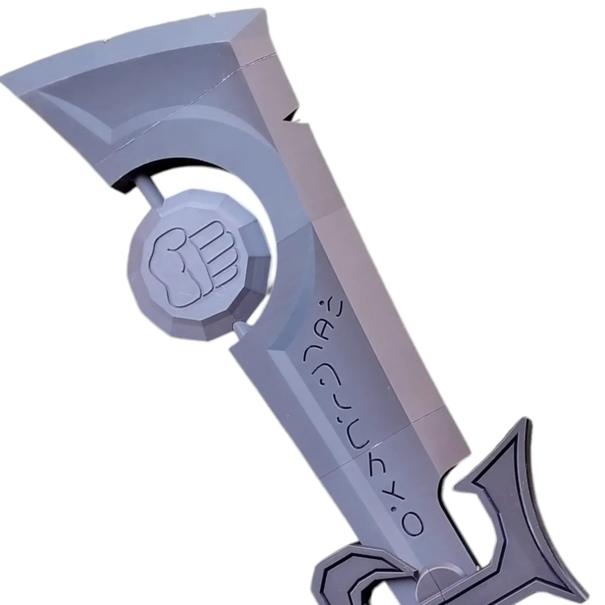 WoW Ashbringer Axe 1:1 Scale 120cm – 3D Printed Cosplay Prop – Plastic Toy
