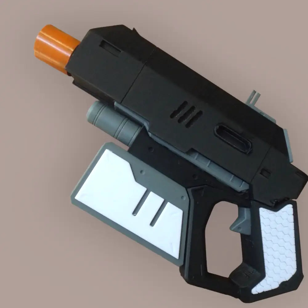 Cyberpunk Style 2 Sci-Fi Pistol – 3D Printed Cosplay Prop 1:1 Scale