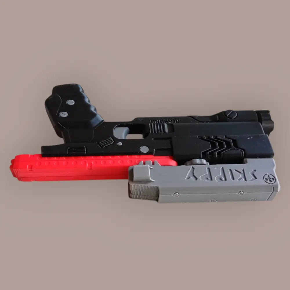 Skippy The Gun - 3D Printed Cyberpunk 2077 Cosplay Prop 1:1 Scale Plastic Toy
