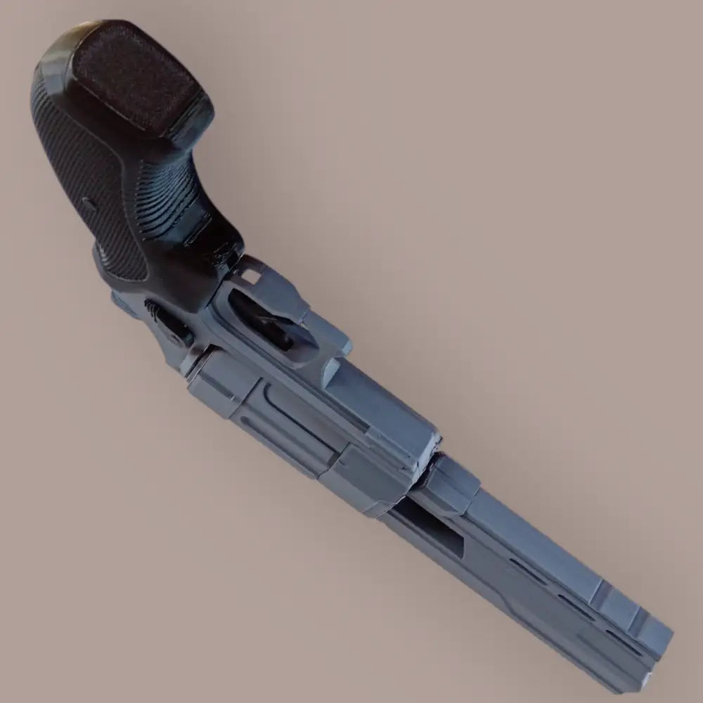 Alien Rogue Incursion Sci-Fi Revolver – 3D Printed Plastic Toy - Cosplay Prop – 1:1 Scale