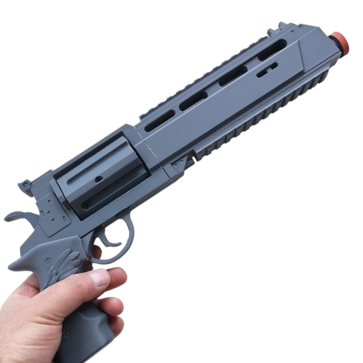 Resident Evil Requiem Revolver – 3D Printed Cosplay Prop – 1:1 Scale Plastic Toy
