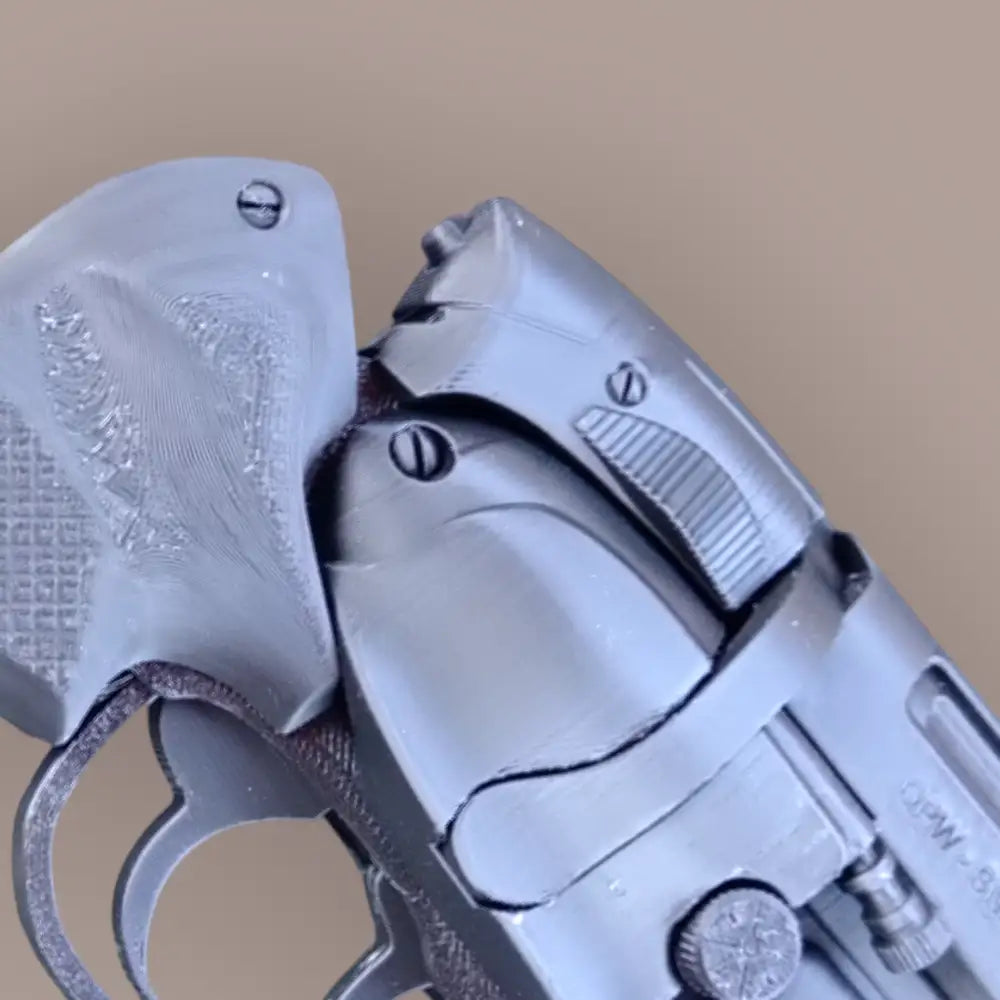 Snubnose Blaster - Blade Runner 3D Printed Cosplay Movie Prop – 1:1 Scale Plastic Toy
