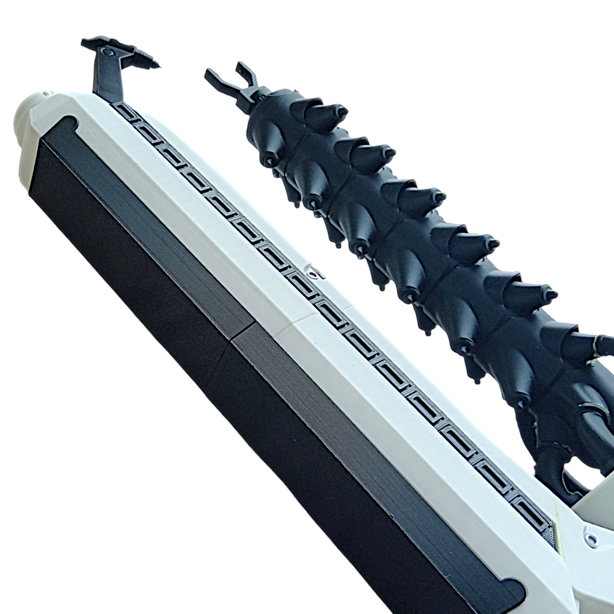 District 9 ARC Gun (Mulcher) – 3D Printed Movie Prop – 1:1 Scale Plastic Toy