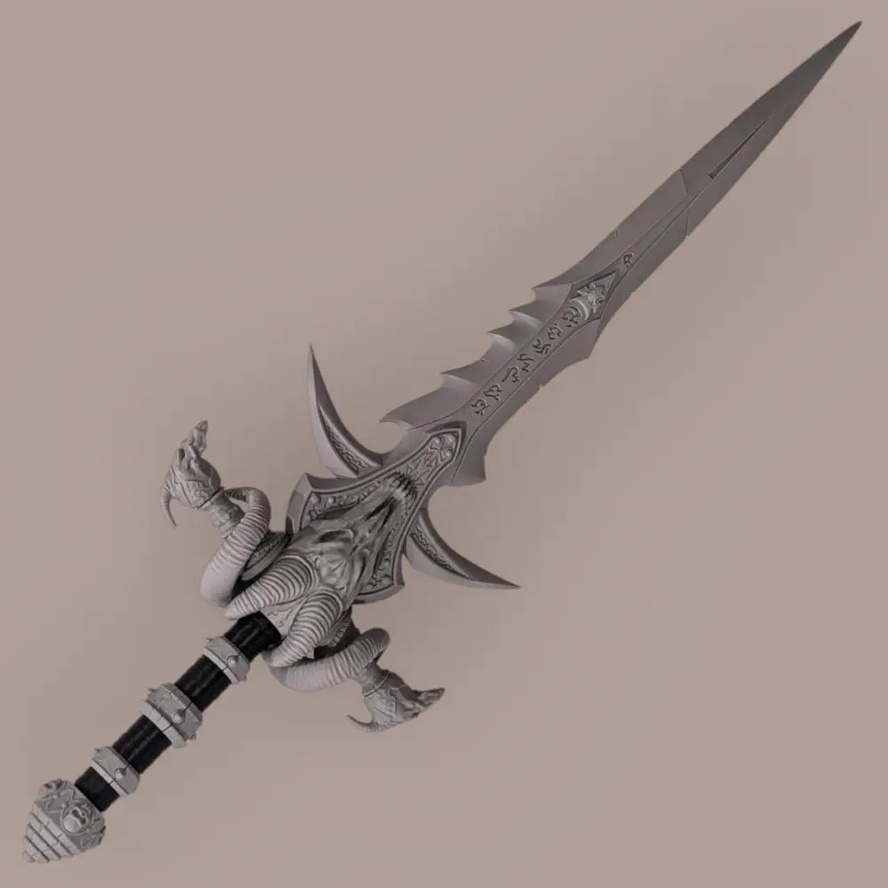 Frostmourne – 3D Printed Plastic Toy WoW Cosplay Prop – 1:1 Scale