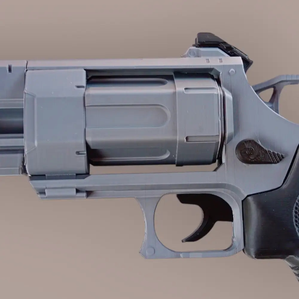 Alien Rogue Incursion Sci-Fi Revolver – 3D Printed Plastic Toy - Cosplay Prop – 1:1 Scale