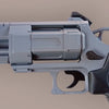 Alien Rogue Incursion Sci-Fi Revolver – 3D Printed Plastic Toy - Cosplay Prop – 1:1 Scale