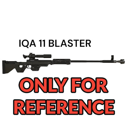 IQA-11 Blaster Plastic Toy – 3D Printed Star Wars Cosplay Prop 1:1 Scale DIY Kit