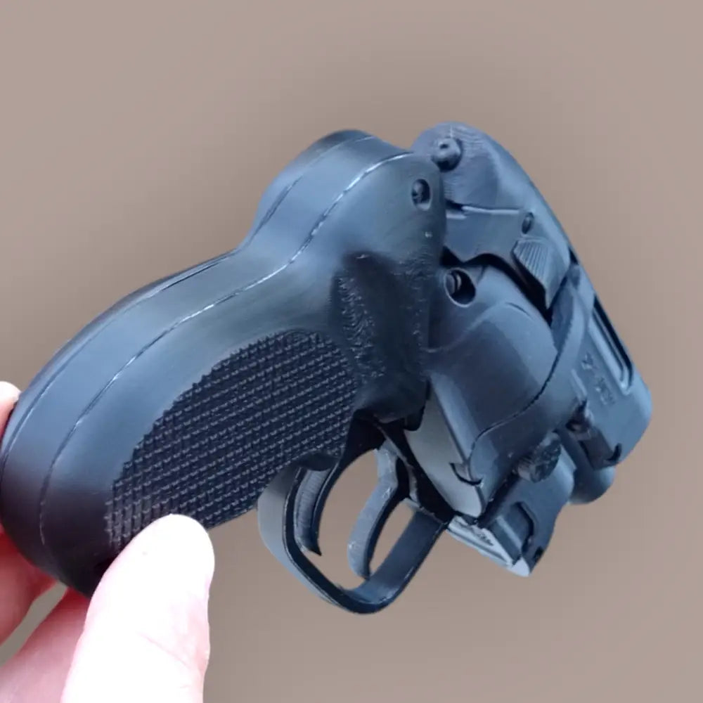 Snubnose Blaster - Blade Runner 3D Printed Cosplay Movie Prop – 1:1 Scale Plastic Toy
