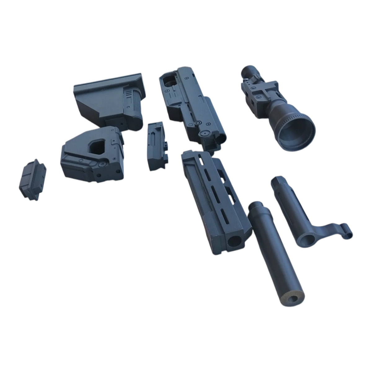 IQA-11 Blaster Plastic Toy – 3D Printed Star Wars Cosplay Prop 1:1 Scale DIY Kit
